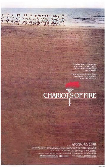 Chariots of Fire movie poster.