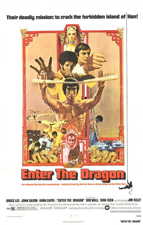 Enter the Dragon movie poster.