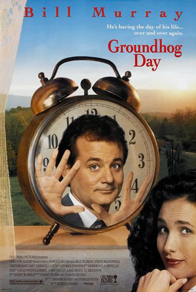 Groundhog Day poster.