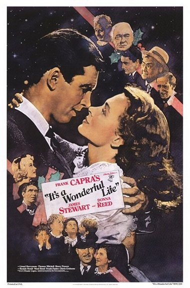 It’s a Wonderful Life movie poster.