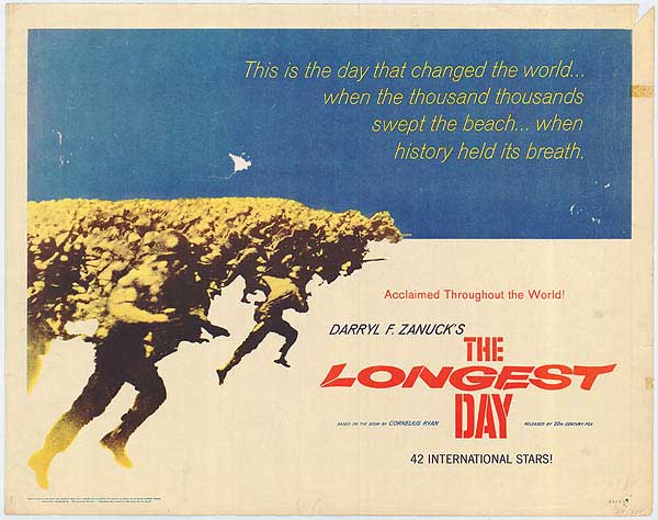 The Longest Day movie poster.