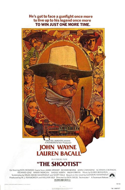 Poster of a movie The Shootist.