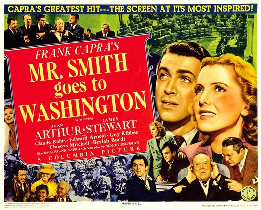 Mr. Smith Goes to Washington movie poster.