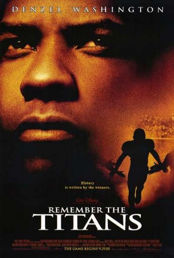 Remember the Titans movie poster.