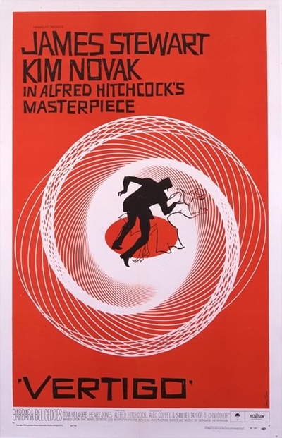 Vertigo movie poster.