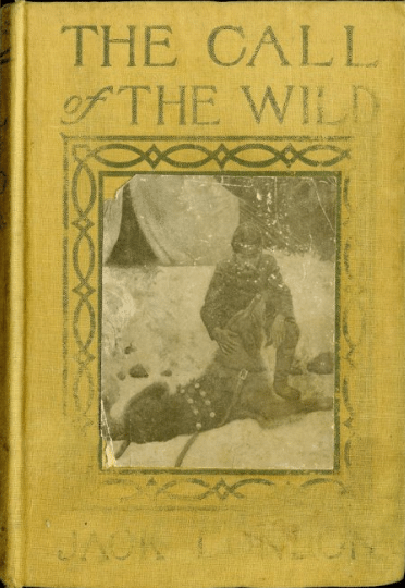 Book cover of "The Call of the Wild" by Jack London. 