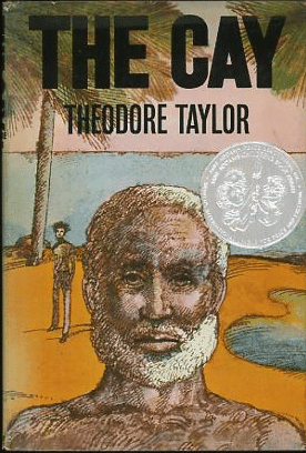 Book cover of "The Cay" by Theodore Taylor.