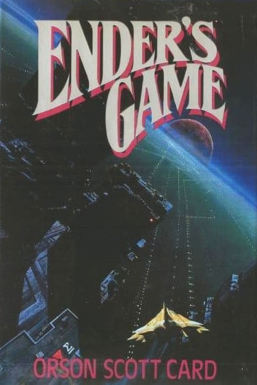 Book cover of "Ender's Game" by Orson Scott Card.