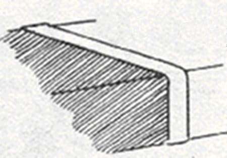 Illustration of folding the top of the blanket and making sheet down.