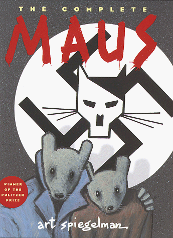 Book cover of "The Complete Maus" by Art Spiegelman.