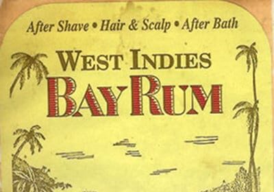 DIY aftershave with West Indies bay rum.