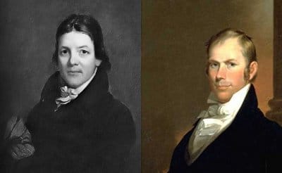 Henry Clay and John Randolph portraits. 