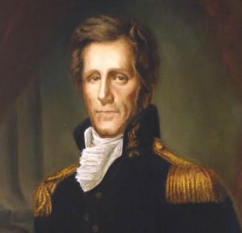 Andrew Jackson portrait.