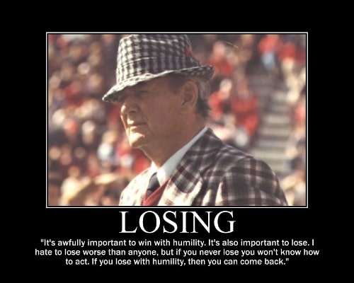 Bear Bryant Quotes | The Art of Manliness