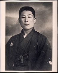 Chiune Sugihara young soldier portrait WWll hero.