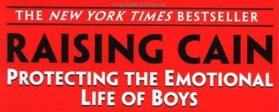 Podcast discussing the emotional development of boys, inspired by "Raising Cain" and "Art of Manliness".