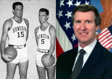 William Cohen basketball player politician portrait.