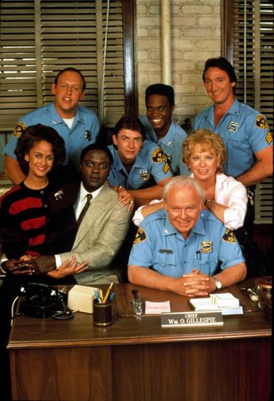 In the heat of the night cast classic cop tv show.
