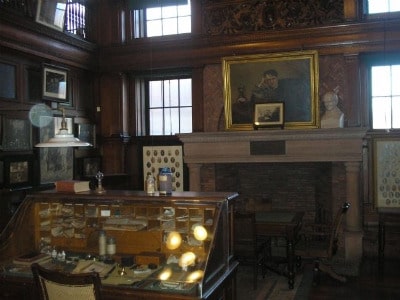 Thomas Edison's library in new jersey.