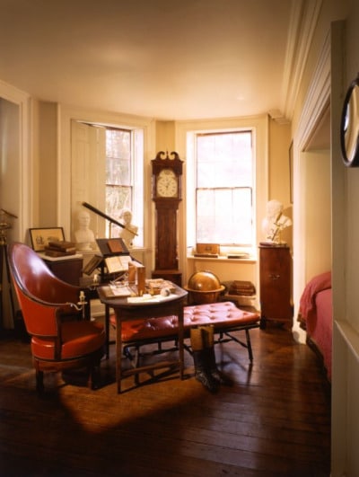 Thomas Jefferson study room in Monticello.