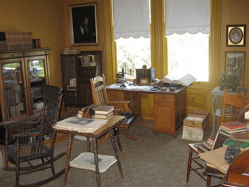 John Muir's study office in Martinez California.