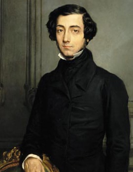 Alexis De Tocqueville portrait. 