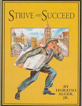 Book cover of Strive and Succeed by Horatio Alger.