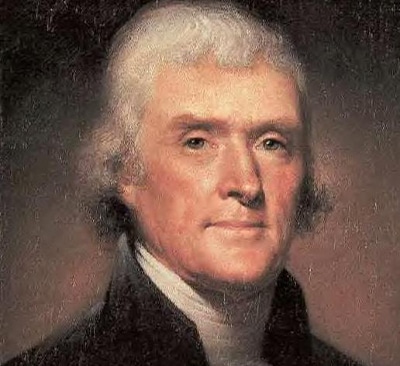 Thomas Jefferson illustration.