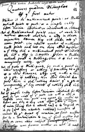 Isaac Newton pocket notebook.