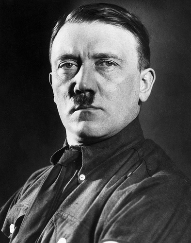 Adolf Hitler's portrait.
