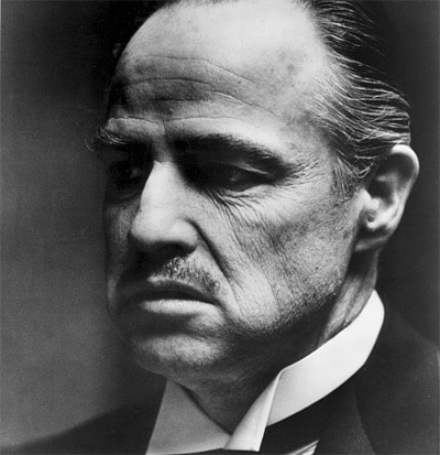 The Godfather's portrait.