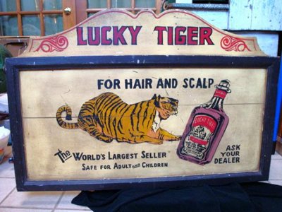 Lucky tiger for hair and scalp. 