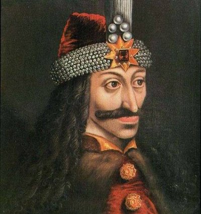 Vlad the Impaler's portrait.