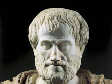 A marble bust of person with a beard, depicting a figure from Classical Rhetoric 101.