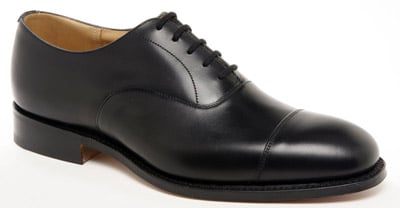 Oxford Balmoral black shoe. 