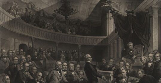 Lincoln's address to the United States Senate showcases his masterful use of Classical Rhetoric and demonstrates his command of the Five Canons of Rhetoric, resulting in a captivating and influential