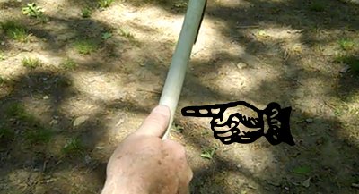 how to grip tomahawk to throw place thumb on top 