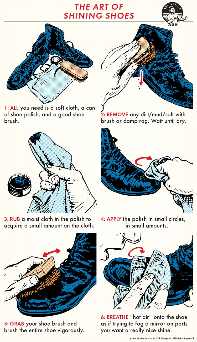 Skill of the Shine Your Shoes | The Art of Manliness