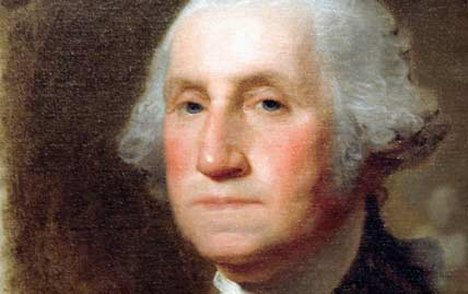 George Washington portrait.