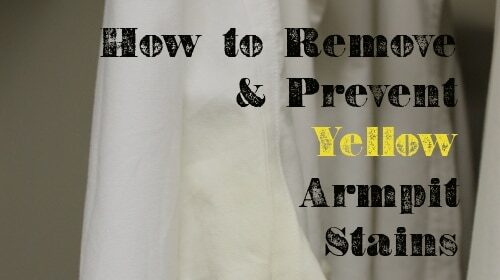 Discover effective methods to prevent and remove unpleasant yellow armpit stains.