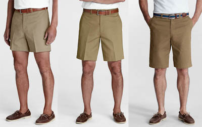 What to wear shop with khaki shorts guys