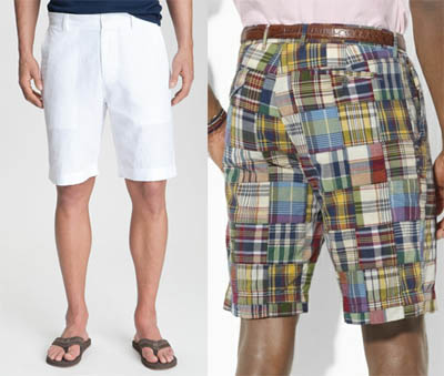 Cotton shorts for men.