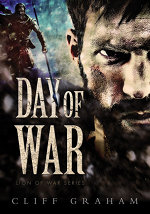 Book cover of Day of War by Cliff Graham.