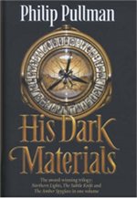 Book cover of His Dark Materials by Philip Pullman.