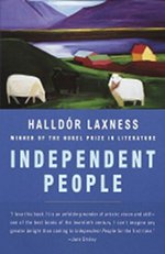 Book cover of Independent People by Halldór Laxness.