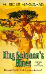 Book cover of King Solomon's Mines by H. Rider Haggard.