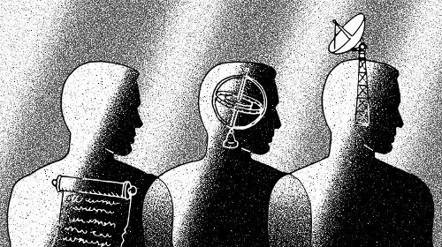 An other-directed illustration featuring a group of people.