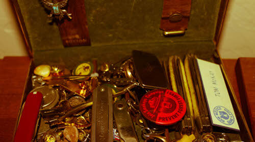 A man's treasure box filled with timeless traditions.