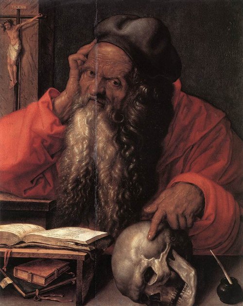 Saint Jerome by Albrecht Dürer, 1521.