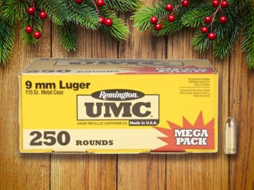 Remington UMC's 250 rounds ammo packet. 